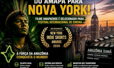Do Amapá para Nova York: filme produzido na Amazônia conquista festival internacional e coloca estado nos holofotes do cinema mundial